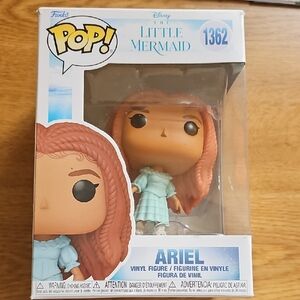 Funko Pop! Ariel Vinyl Figure - Red Hair, Blue Dress